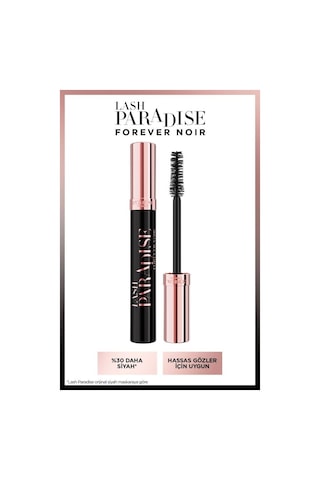 L'Oréal Paris Lash Paradise Forever Noir Maskara