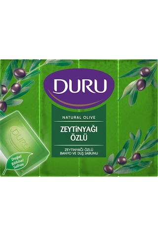 Duru Natural Olive Zeytinyağı Özlü Duş Sabunu 4 x 150 G