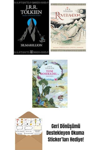 Silmarillion + Roverandom Özel Ciltli Baskı + Tom Bombadil İn Maceraları Özel Ciltli Baskı