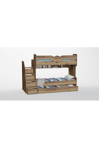 2Aevmoduler Mdf 3 Kişilik Ranza 1.Kalite