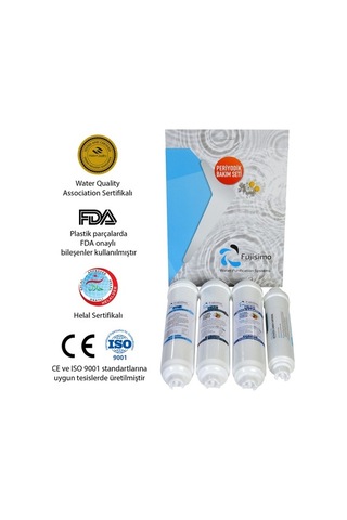 Fujisimo Kapalı Kasa Su Arıtma Cihazı 5'li Filtre Kiti
