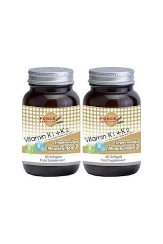 Force Nutrition Vitamin K1 K2 60 Softgel 2 Kutu (492081305)