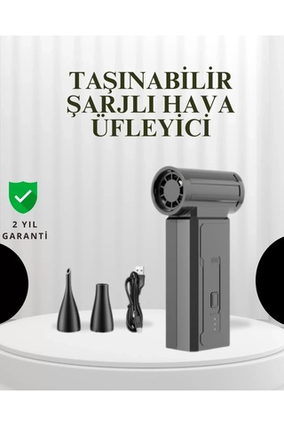 Home Taşınabilir Şarjlı Güçlü Hava Üfleme Aleti Çok Yönlü Kullanım