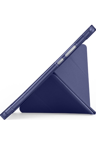 Honor Pad X7 8.7 Kılıf Zore Tri Folding Kalem Bölmeli Standlı Kılıf Kapaklı Kılıf