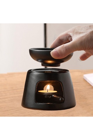 Homyl Çaydan Sıcak Ev Kahve Ve Süt Çayı Çay Evi Ofis Siyah Diğer