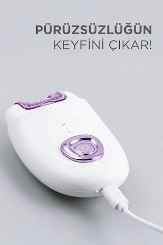 Torima Tep-01 Beyaz 2in1 Şarjlı Tüm Vücut Epilatör