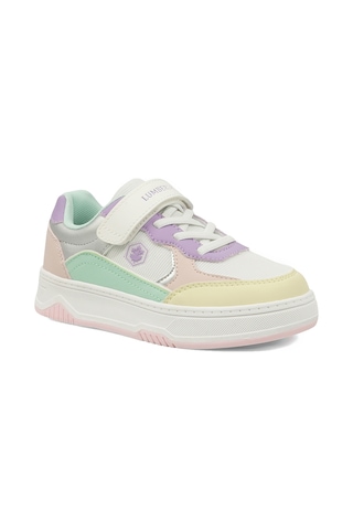 Lumberjack Port 6fx Beyaz Kız Çocuk Sneaker 000000000102124373 Beyaz-mor-sarı