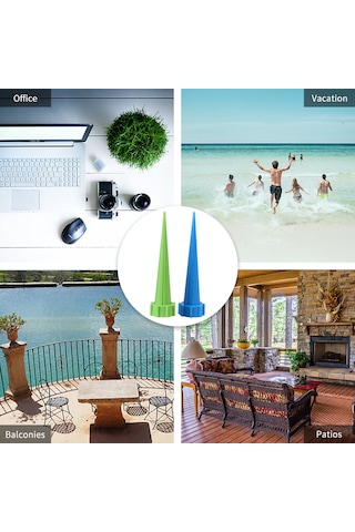 Ximistore9 Bitkileriniz İçin Otomatik Sulama Aleti, Dörtlü Paket, Tatil Ve İşten Ayrık Olurken Güvenilir Sulama Sistemi