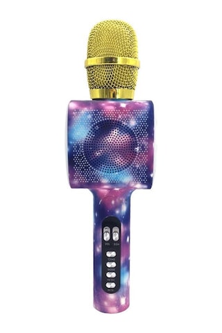 Doppler Stardust Karaoke Mikrofonu Ses Değiştirme Özellikli Işıklı