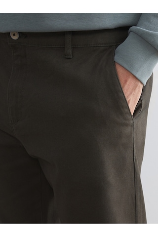 Lcwaıkıkı Classic Haki Dar Kalıp Erkek Chino Pantolon