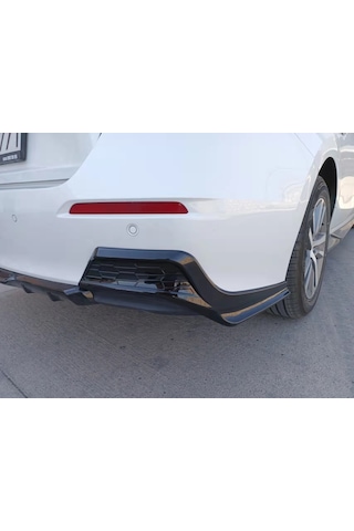 CIVIC FE1 2022 IÇIN UYUMLU ARKA FLAP TAKIMI - PIANO BLACK