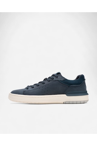 Clarks Courtlite2 Run Navy Nubuck, M 7 Erkek Lacivert Spor Ayakkabı 26181323 Lacivert