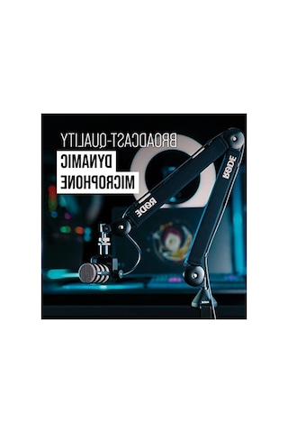 Dinamik Podcast Mikrofonu - Profesyonel Kullanım İçin Tasarlanmıştır