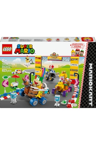 LEGO® Super Mario™: Mario Kart™ – Baby Peach ve Grand Prix Seti 72036 - 8 Yaş ve Üzeri Çocuklar için Oyuncak Yapım Seti (823 Parça)
