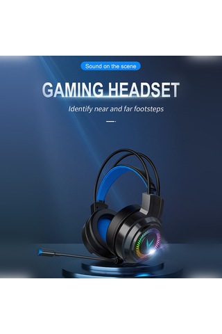 Geeksen Beyaz G58 Oyun Kulaklığı 7.1 Sağlam Sesli Mikrofonlu, 50mm Sürücü, Işıklı, Pc/ps4/smartphone Uyumlu, Usb+3.5mm Bağlantı