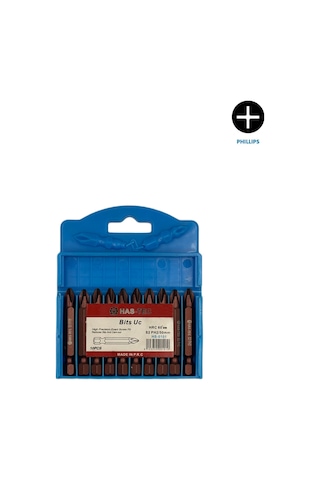 S2 Ph2 Bits Uç 50 Mm 10'lu Yıldız Uç Seti Vidalama İşlemlerinde Maksimum Dayanıklılık