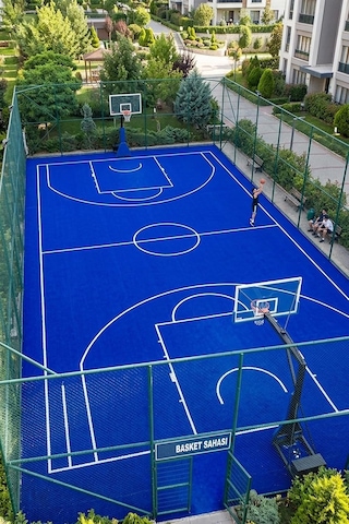 Grass Dekoratif Suni Çim Halı Balkon Bahçe Teras İç Dış Mekan Mavi Yapay Çim Halı 7 Mm Mavi 80 X 400 Diğer