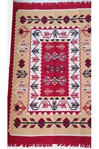 Kilim Antik 140-215 Otantik Motifler Model Naturel Boya Çift Taraflı Kullanım El Yapımı