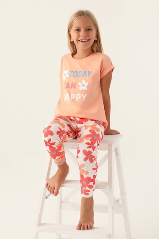 Rolypoly Today Somon Kız Çocuk Pijama Takımı 5274-43138 Somon