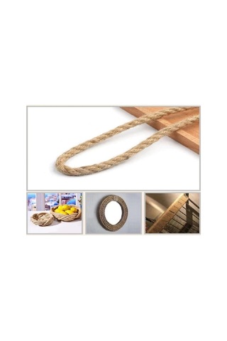 4 Mm 15 Metre Doğal Jüt Ip Halat
