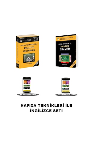 Hafıza Teknikleri Ile Ingilizce Eğitim Seti - 2 Kitap 2 Mobil Uyg