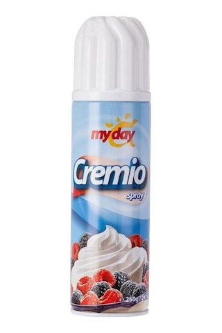 Myday Sprey Krem Şanti 250 Gr X 3 Doğal Aroma Ve Süt İçeren Hafif Lezzetli Tatlı Dokunuş