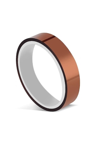 20mm & Kez 30m Poliimid Kapton Yüksek Sıcaklık Yapışkan Bant Isıya Dayanıklı