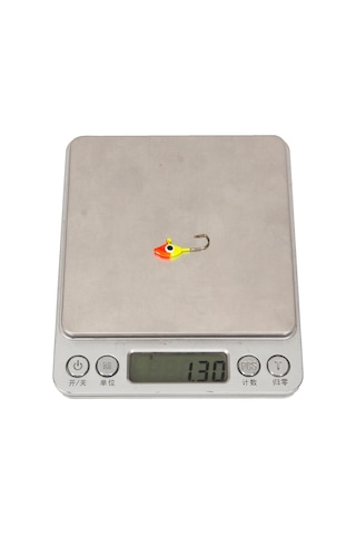 Xiyyadms 10 Adet Yüksek Karbon Çelik Buz Balıkçılığı İğnesi - Renkli Balık Şekli 4 Seçenek