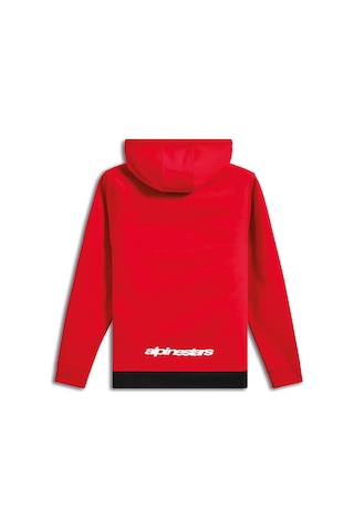 Alpinestars Parallel Hoodie Kapüşonlu Sweatshirt Kırmızı Siyah Çok Renkli