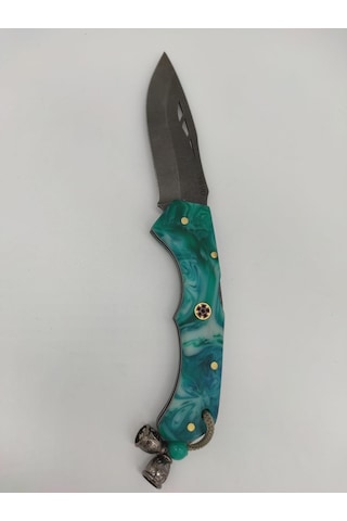 Yatağan N690 Püsküllü Kamp Çakı Mavi