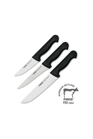 Pirge Pro2002 Kurban Bıçak Seti 3 Lü Pirge Pro2002 Kurban Bıçak Seti 3 Lü
