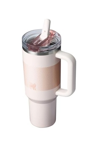 Pipetli Termos Bardak, 1.18l Hacminde, Pratik Ve Kullanışlı Açık Beyaz