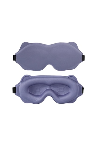 3d Uyku Maskesi Uyku Yardımı Körü Körüne Blokaj Hafif