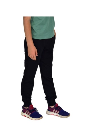 Çocuk Eşofman Altı Paça Manşetli Kız Erkek Bgl-st04726 Siyah