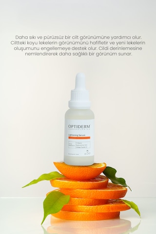 Optiderm Aydınlatıcı Ve Leke Karşıtı Lightening Serum 30 Ml