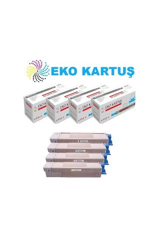 Oki Mc560 Uyumlu, Toner 4 Renk Set Toner