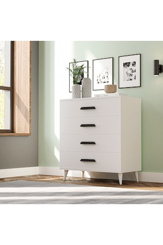 İnci 4 Çekmeceli Şifonyer