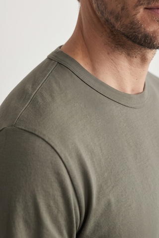 Elemge %100 Pamuk Süprem Basic Erkek T-shirt Compact Penye Tok Yumuşak Kumaş Normal Kalıp Terletmez Uzun Kollu Haki Sporcu Motorcu Tişört Body