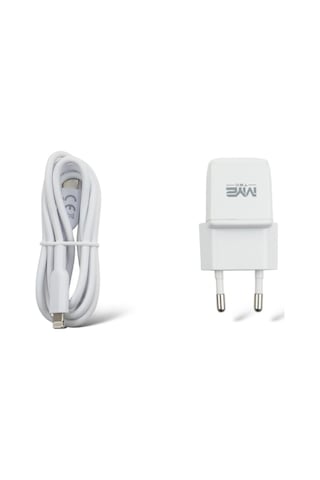 My2 Tec 2'si 1 Arada Şarj Seti Apple iPhone Uyumlu 14 Lightning Usb-c İçin Şarj Kablosu Siyah 20w 3a 100cm