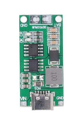 3s 2a Type-c Lityum Pil Şarj Modülü 12.6v 18650 Batarya Şarj Devresi