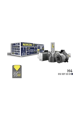 Nıken 0120070301 - Led Xenon Nova Soft Serısı H4 55w Nıken 0120070301 - Led Xenon Nova Soft Serısı H4 55w
