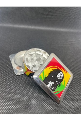 BobMarley 3Parça Metal TutunÖğütücü Grinder //4,5cm