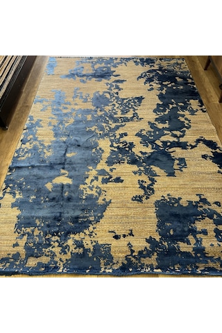 Hoom Rugs Exclusive Aura 8473 Blue Özel Salon Halısı