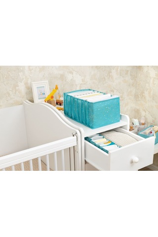 Baby Akordiyon Organizer Çekmece Düzenleyici Large Yeşil 04089