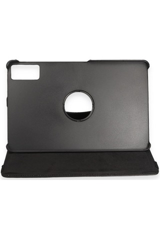 Redmi Pad Se Kılıf 360 Tablet Deri Kılıf - Siyah Diğer