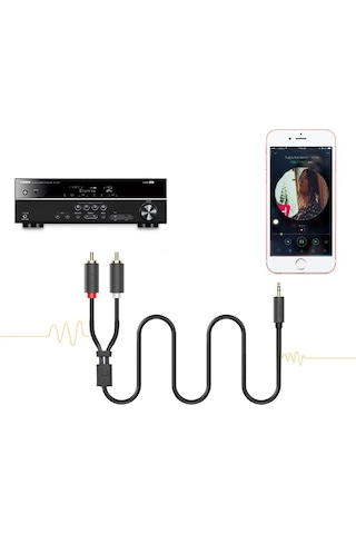 Ugreen 3.5mm Aux Rca Ses Kablosu 10 Metre