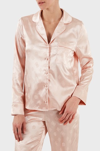 Guess Bayan Pijama Takımı O5bx05 W4732 F6z9 Pudra Pudra