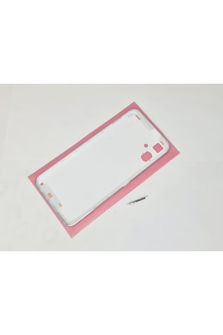 Tecno Spark 9t Uyumlu Full Kasa Arka Kapak Batarya Kapağı - Gri Çok Renkli