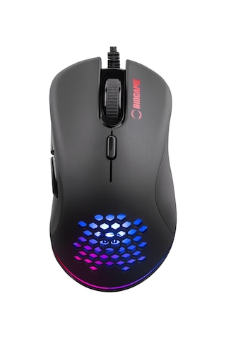 Biogame BM-GX20 RIPOSTE Usb RGB Işıklı Makrolu 6400 Dpi Örgü Kablolu Gaming Oyuncu Mouse