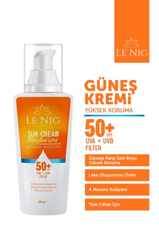 Le Nig Yüksek Koruyucu Güneş Kremi SPF50+ 125 ML